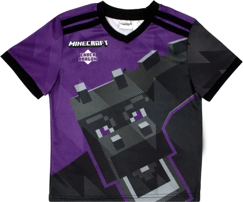Vista 3 de Minecraft Creeper - Camiseta deportiva para niños, 2