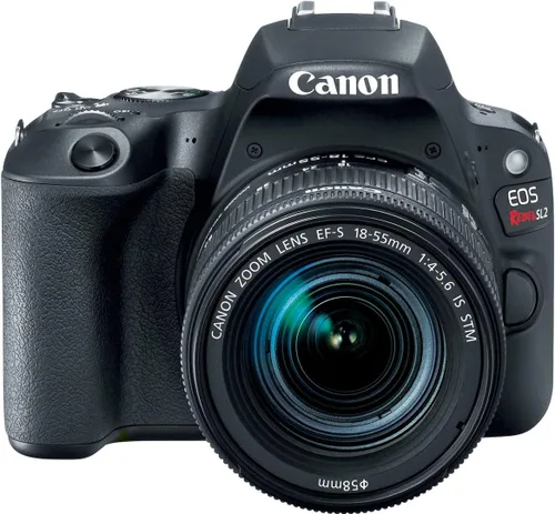 Vista 2 de Canon EOS Rebel SL2 cámara DSLR con lente EF-S 18-55 mm STM - WiFi habilitado