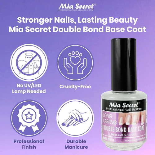 Vista 2 de Mia Secret Capa base profesional de doble enlace
