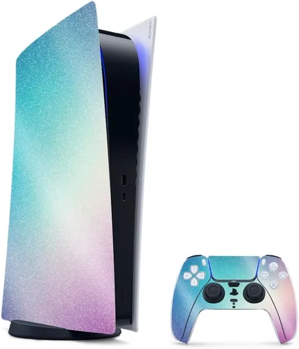 Vista 77 de MightySkins - Skin para juegos con purpurina brillante para PS5 y PlayStation 5, ágata amatista, acabado duradero con purpurina de alto brillo