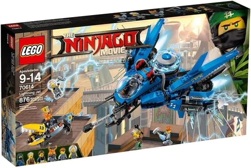 Vista 3 de LEGO Ninjago Movie Lightning Jet 70614 Kit de construcción (876 piezas)
