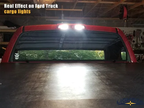 Vista 6 de Paquete de 9 luces LED blancas superbrillantes para interiores Ford F150 2009 2010 2011 2012 2013 2014 + luces de carga + luces de matrícula