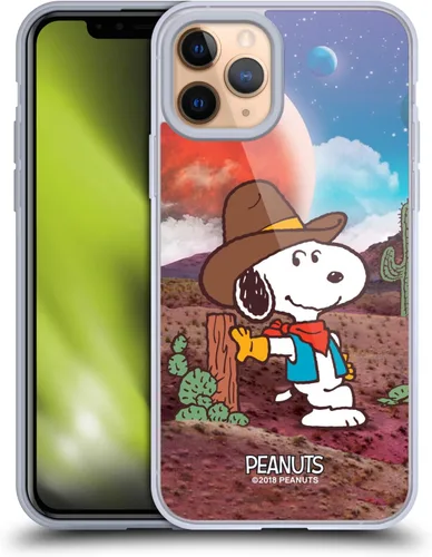Vista 143 de Head Case Designs Funda de gel con licencia oficial de Peanuts Nebula Balloon Woodstock Snoopy Space Cowboy [protección de grado militar] compatible