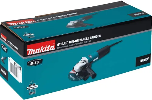 Vista 8 de Makita 9566CV SJS - Amoladora angular de alta potencia de corteapagado