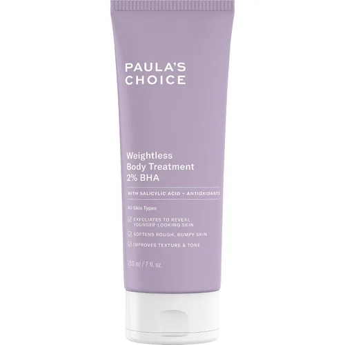 Vista 6 de Paula's Choice Tratamiento para cuerpo liviano 2% BHA, loción exfoliante de ácido salicílico y manzanilla, hidratante corporal para piel propensa a