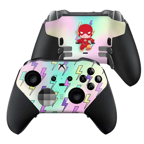 Vista 22 de Retro Comic Customised Wireless Controller for Elite by BCB. Original Elite Series 2 Controller Compatible with Xbox One / Series X & S. Customized