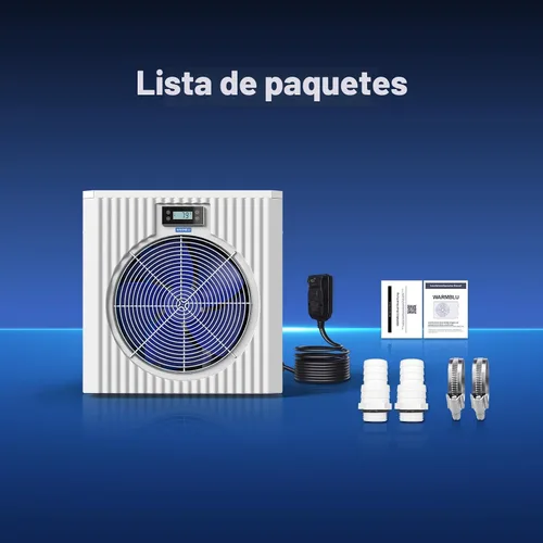 Vista 9 de Calentador de piscina sobre el suelo de 5,500 galones WARMBLU 110V