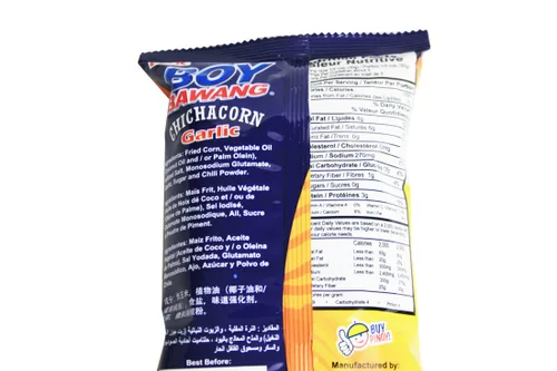 Vista 2 de Boy Bawang Chichacorn - Sabor a ajo Cornic - Paquete de 4