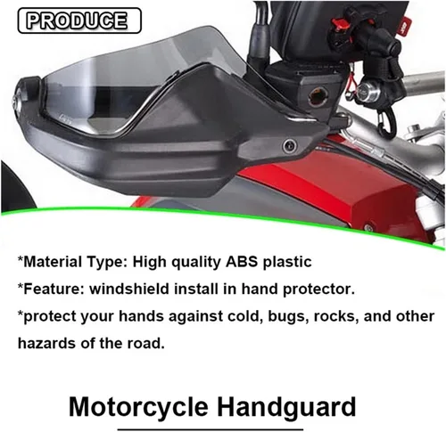 Vista 7 de Protector de mano para BMW R1200GS LC F800GS F750GS F850GS F900R/XR S1000XR R1250GS Protector de mano Protector de parabrisas