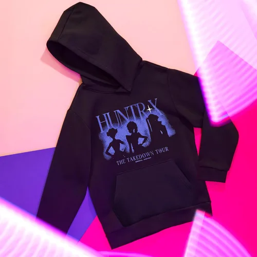 Vista 2 de KPop Demon Hunters Hoodie for Girls Teens, Officially Licensed Warm Sweatshirt Pullover Cozy Hoodies Gifts for Girls