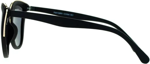 Vista 4 de SA106 gafas de sol de ojo de gato de gran tamaño espejo espejo de color para mujer
