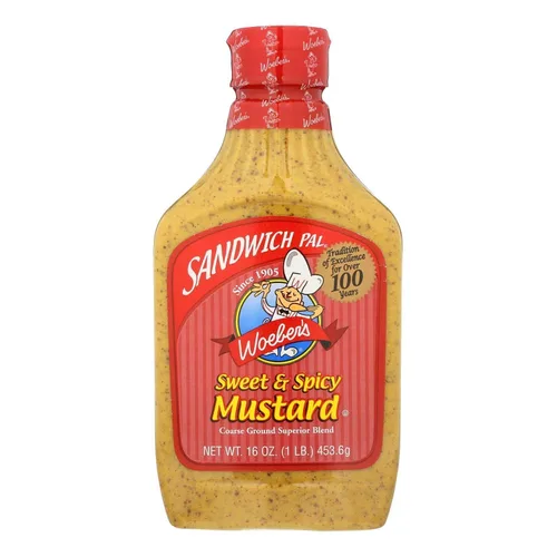 Vista 2 de Woeber's Supreme Honey Mustard, Six 13-Ounce Units 78-Ounces (Pack of 6)