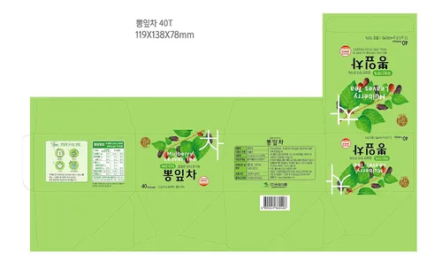 Vista 2 de Songwon Té de hoja de morera 1.13 oz 40T Bolsas