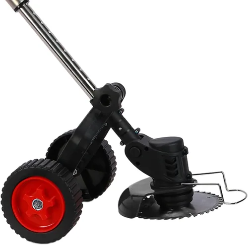 Vista 7 de Weed Eater, 3 en 1 inalámbrico Wacker - Cortadora de césped eléctrica con batería de 21 V 2000 mAh para jardín y patio con rueda (negro EE.UU.)