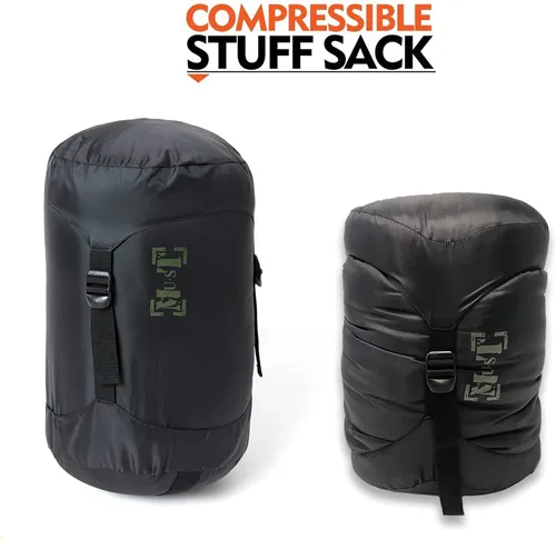 Vista 6 de Akmax.cn - Saco de dormir militar con plumón para clima frío