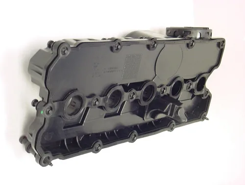 Vista 5 de Volkswagen 07K-103-469-L tapa de válvulas para 5 cilindros de 2.5 l con tornillos y junta