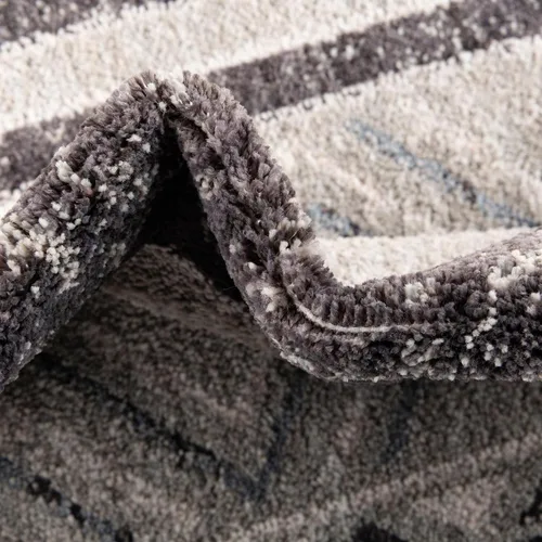 Vista 7 de Unique Loom Eco Southwestern Collection - Alfombra de área - Holbrook (rectangular 2' 0" x 3' 0", gris/negro)