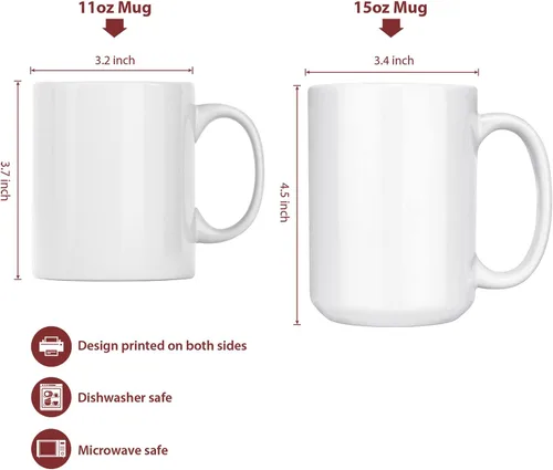 Vista 7 de Taza personalizada con texto en inglés "There Are Friends There Is Family And Then There Are Friends That Become Family", taza de café personalizada