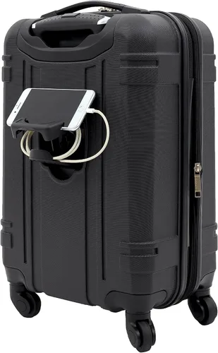 Vista 4 de Wrangler Equipaje de mano rígido astral de 20", Negro -, Equipaje de mano rígido astral de 20