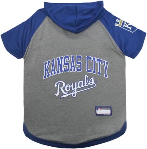 Vista 26 de Sudadera con capucha MLB para perros y gatos - Camiseta con capucha para perros Philadelphia Phillies, extra pequeña. - Sudadera con capucha