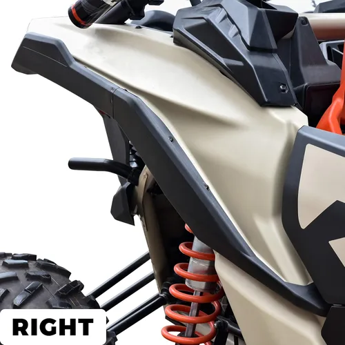 Vista 5 de SAUTVS Deflector de guardabarros para Can-Am Maverick X3 / MAX 2017-2026