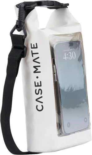 Vista 7 de Case-Mate Citrus Splash Mini IP68 - Bolsa de cubo impermeable con tapa enrollable de 2 litros con bolsa impermeable para natación, kayak