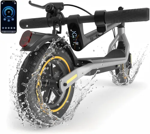 Vista 11 de Scooter eléctrico - Scooter eléctrico para adultos y adolescentes Negro 2