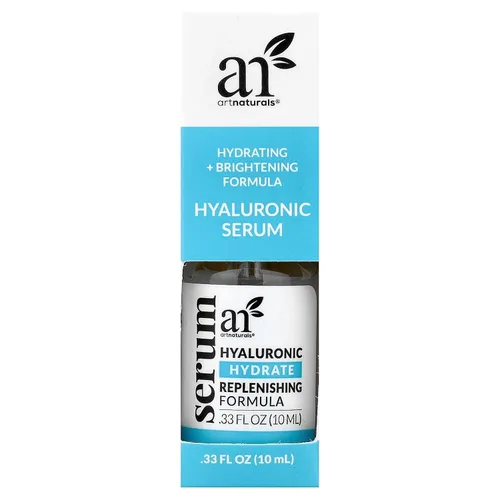 Vista 2 de ArtNaturals Suero de ácido hialurónico, suero facial antienvejecimiento, hidratante natural con suero de vitamina C y vitamina E, para el cuidado