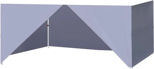 Vista 73 de Eurmax USA - Kit de paredes con cierre completo para toldo desplegable de 8x8 pies, solo 4 paredes (verde bosque)