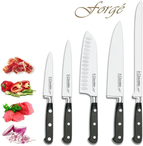 Vista 3 de 3 Claveles knife, black, 20 cm - 8 inch