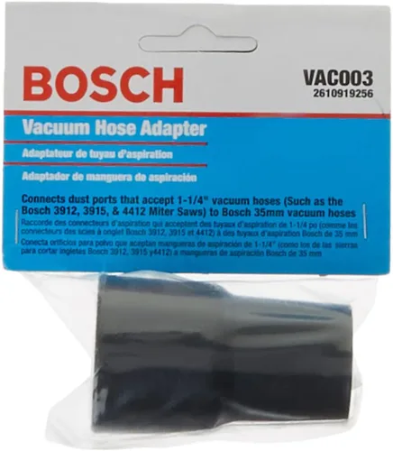 Vista 2 de Bosch VAC003 Adaptador de manguera de 1.378 in a puerto de 1-14 pulgadas