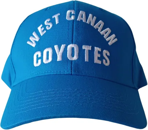 Vista 3 de MyPartyShirt West Canaan Coyotes Sombrero Azul Cielo, Azul