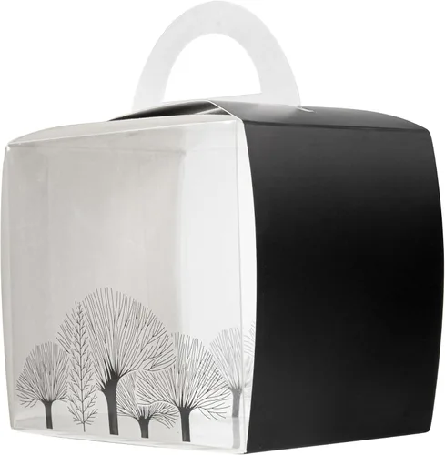Vista 15 de Restaurantware Sweet Vision - Cajas individuales para cupcakes de 5 x 3.25 pulgadas, 100 cajas de exhibición desechables para cupcakes, con asa