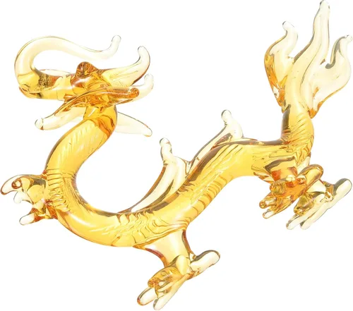 Vista 7 de Decoración para el hogar Estatuilla de dragón de escritorio Decoración Animal Decorativo Dragón Figura China Dragón Chino Decoración Decoración