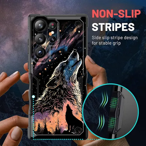 Vista 1047 de Funda para Galaxy A14 5G, [Doble Capa][Protección contra Caídas de Grado Militar de 10 Pies] [Antideslizante] Funda Resistente a Prueba de Golpes