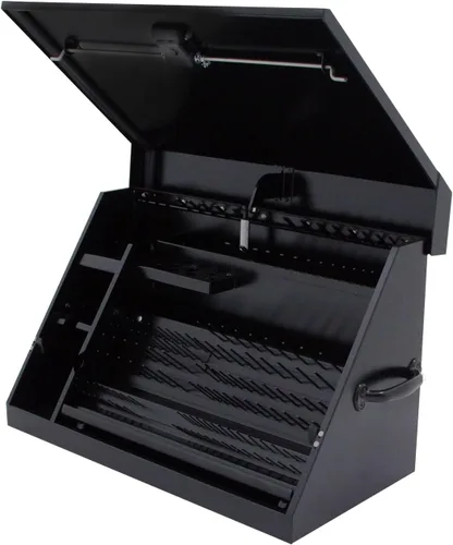 Vista 4 de DeWalt - Caja de herramientas triangular de 30" x 15", acero, color negro