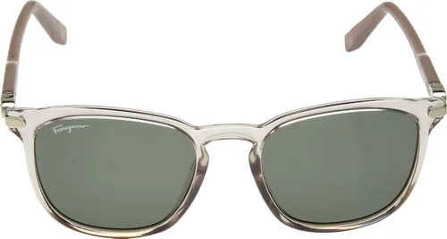 Vista 2 de Salvatore Ferragamo SF881SM ChampánVerde Sólido Talla única para hombre