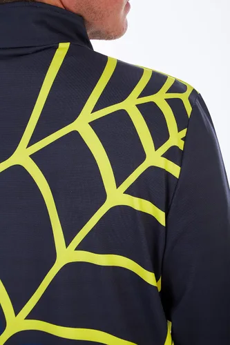 Vista 5 de Spyder Cuello en T Capitol Zip para hombre