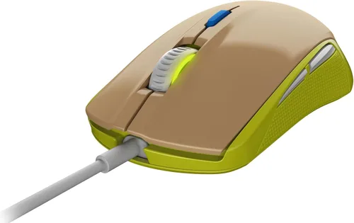 Vista 3 de SteelSeries Rival 100 ratón óptico para juegos color verde