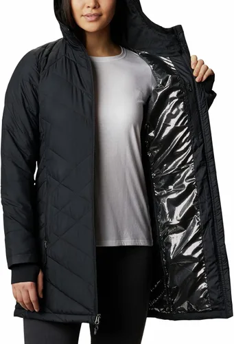 Vista 5 de Columbia - Chaqueta larga Heavenly con capucha para mujer