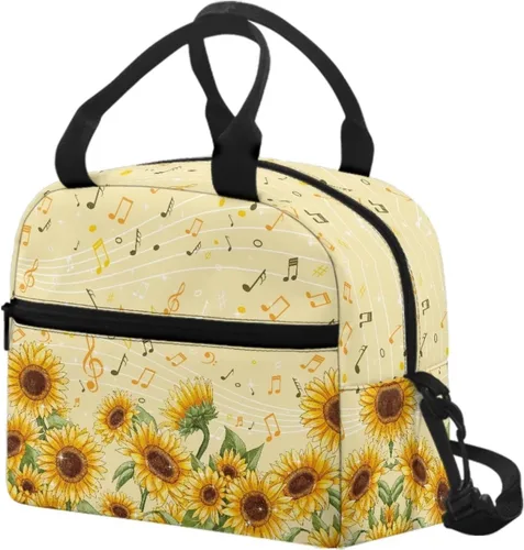Vista 38 de doginthehole Bolsa de almuerzo portátil de teñido anudado azul, bolsa de almuerzo, organizador reutilizable, hielera para adultos, al aire libre