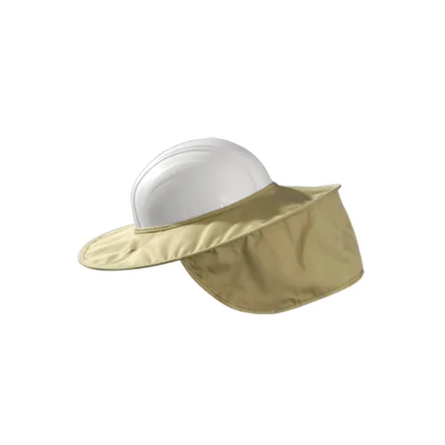 Vista 3 de OccuNomix 899-HVY sombrero duro Stow Away con sombra, capacidad, volumen, algodón, estándar, amarillo de alta visibilidad
