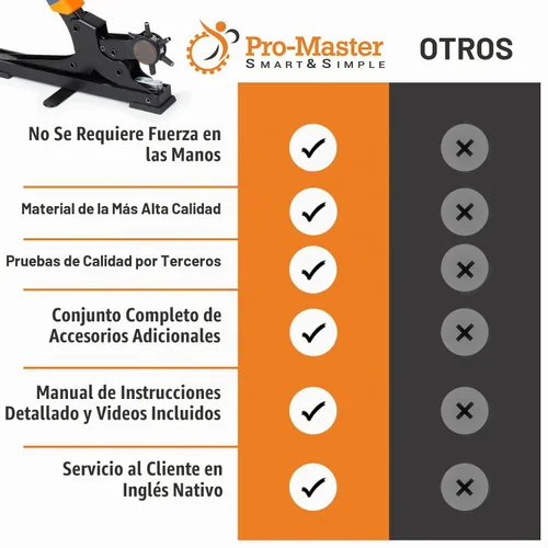 Vista 6 de Herramienta perforadora de cuero para cinturón de escritorio, diseño de mesa más fácil de usar para correa de reloj, correa de bolso. Acero al