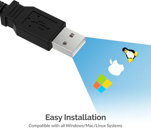 Vista 4 de SABRENT Adaptador USB a RS-232 DB9 Serial de 9 pines Prolífic PL2303 de 1 pie [SBT-USC1K]