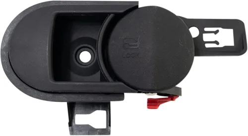 Vista 73 de TRQ Manija Interior de Puerta del Lado del Pasajero Negra Compatible con Ford Bronco 1987-1996 F-150 1987-1997 F-250 1997 F-250 HD F-350