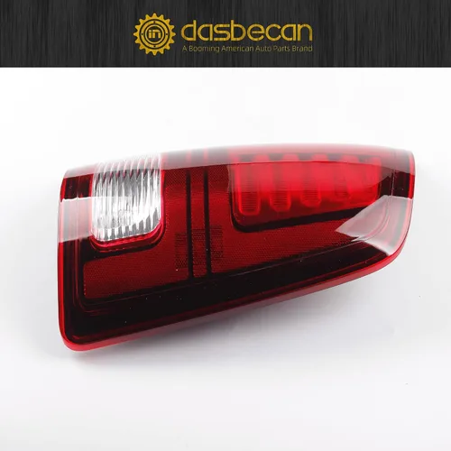 Vista 5 de Conjunto de luces traseras LED Dasbecan con bombillas compatibles con Dodge For Dodge RAM 1500 2013-2018 RAM 2500 3500 2014-2018 Red Lens Black