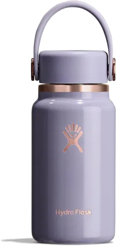 Vista 10 de Hydro Flask Micro Bottle - Mini frasco aislado a prueba de fugas para bolso o bolsillo en 6.7 onzas, verde agave
