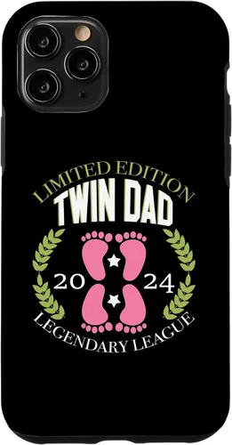Vista 10 de Funda para iPhone 13 Pro Max Edición Limitada Orgullosa Twin Dad Life Legendary League Girl Case
