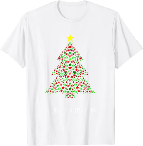 Vista 64 de Celebración del árbol de Navidad - Feliz Navidad - Camiseta de Navidad