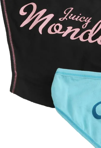 Vista 3 de Verdusa Conjunto de ropa interior de bikini suave con estampado de dibujos animados para mujer
